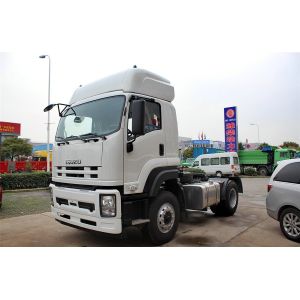 Buy cheap 4x2 Tractor Truck Single Deff ISUZU Mover Deisel Engine 350hp Euro 4 Emission Singe And Half Cab from wholesalers