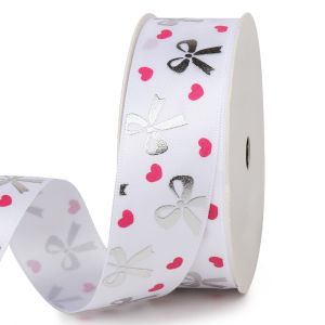 Buy cheap Ribbon for Cake Box Birthday Day Party Decoration Single Side Satin Printed Ribbon from wholesalers
