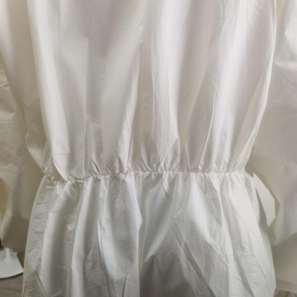 White Waterproof Microporous Safety PPE Protective Coveralls for USA Market