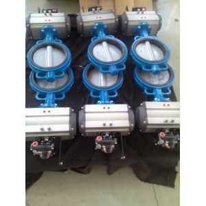 Buy cheap Single Action Dual Action 90 Degree Pneumatic Rotary Actuator from wholesalers