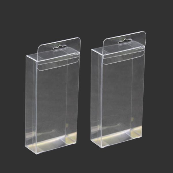 Quality Disposable PET Plastic Clear Electronics Packaging Box for sale