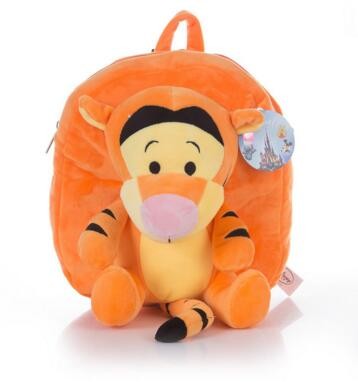 Quality Cute Disney Plush Tigger School Backpacks Orange Color For Kid For Promotion for sale