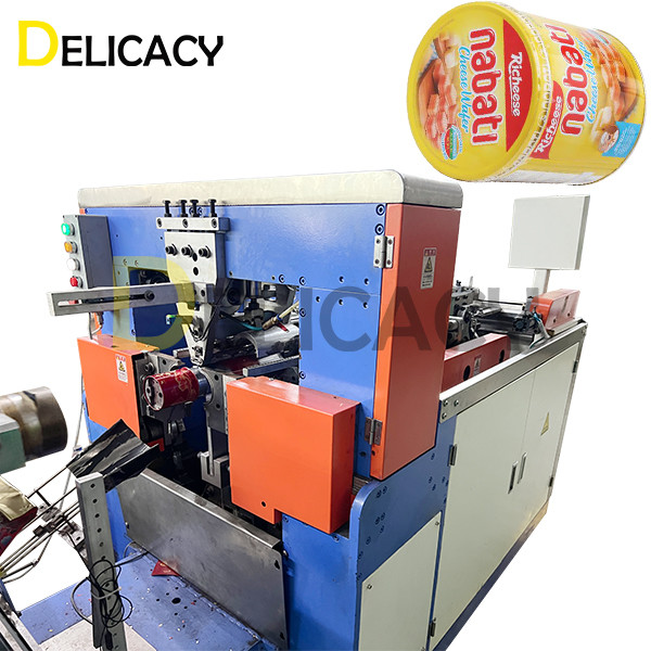 Quality Seamlessly Create Flawless Biscuit Cans Making Machine With The Body Locking Machine  Mastering The Art Of Sealing Efficiency for sale
