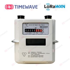Smart Prepaid Gas Meter Energy Metering Solution LoRaWAN With Real Time Data