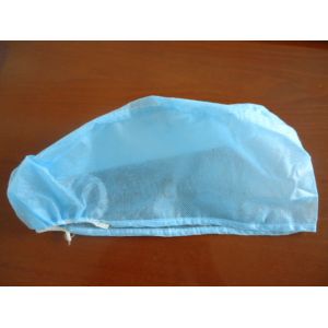 Latex Free Disposable Surgical Caps , Disposable Operating Room Hats With Sewed