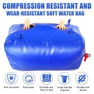 Buy cheap TPU Flexible Water Tank No Special Tools Required Easy Setup Durable Water Storage Solution for Agriculture Emergency and Industrial Needs from wholesalers