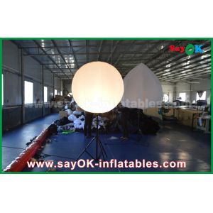 Decorative Lighted Balloons / Inflatable Lighting Decoration For Party And