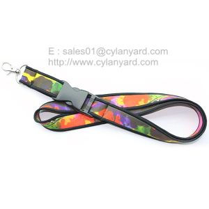 Buy cheap Dye sublimation neoprene neck strap with overlock edge from wholesalers
