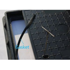 Buy cheap EN124 SMC Lockable Manhole Cover with Rubber Gasket from wholesalers