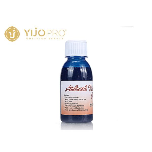 Quality Blue Harmless Permanent Tattoo Ink / Permanent Cosmetic Pigments 100ml / bottle for sale