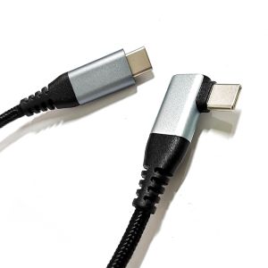 Buy cheap Hot Selling Nylon Braided Electrical Cable Phone C-type to C-type Cable type-c Suitable for Phone Tablet Computer Power Bank from wholesalers