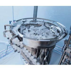 Buy cheap Fully Automatic PLC Control Pre Filled Syringe Filling And Plugging Machine Stainless Steel 0.5-80ml from wholesalers