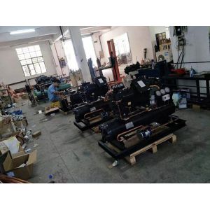 Buy cheap Economical Water Cooled Hermetic Condensing Unit For Vegetable Cold Storage 9 HP from wholesalers