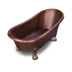 Buy cheap Luxury Freestanding Bathtub Handmade Copper Bath Tarnish Resistant from wholesalers