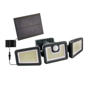 China 1.5W Solar Panel Outdoor Wall Light with 6-8 m Sensor Distance and 120° Sensor Angle on sale