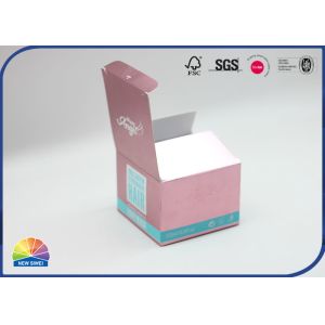 Buy cheap Cosmetics Custom Coated Paper Folding Carton Box Matte Lamination from wholesalers