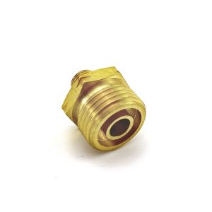 Buy cheap High Precision Customization Brass Solution Connector for Machining Tolerance /-0.05mm from wholesalers