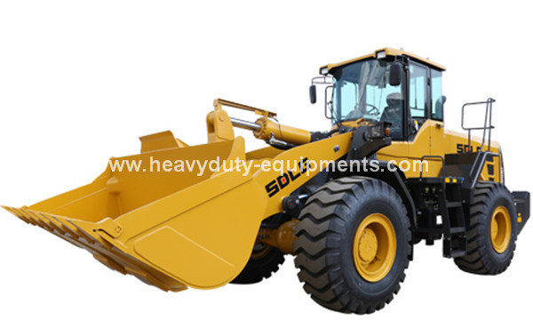 Quality SDLG 5T 3m3 Wheel Loader with Weichai 162kw , SDLG Heavy Axle, ZF Transmission for option for sale