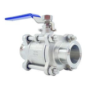 Buy cheap Manufacturers Stainless Steel 3PC Quick Install Ball Valve for Thread Connection Form from wholesalers