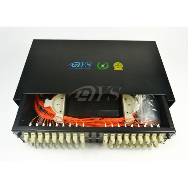 Buy cheap 19'' 23'' 2U 72 Core OTB 005 Fiber Optic Patch Panel Rack Mount Stainless Steel from wholesalers