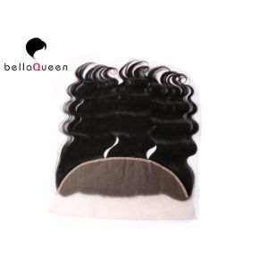 Buy cheap Deep Wave Lace Frontal 13*4 Brazilian Hair Invisible Part Closure product