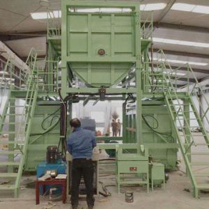Buy cheap Stirring Volume 15m³ Rebonded Foam Machine Capacity 40r/m Scraps Plastic Foam Recycling Machine from wholesalers