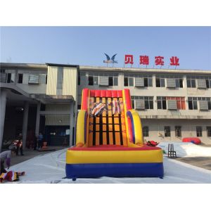 Buy cheap Exciting Inflatable Interactive Games , Commercial Grade Inflatable Sticky Wall from wholesalers
