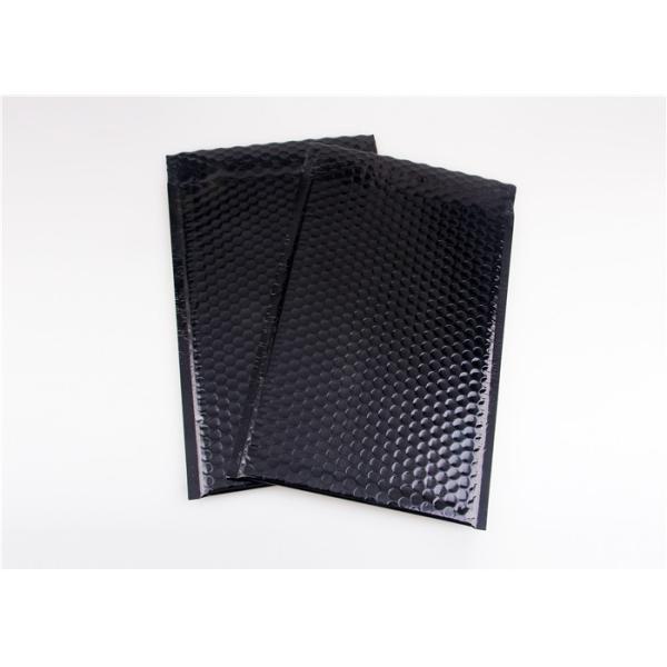 Buy cheap Durable Black Metallic Bubble Mailers Biodegradable Waterproof For Shipping from wholesalers
