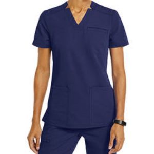 Buy cheap factory custom logo strech solid color made in china cheap custom color scrubs uniforms from wholesalers