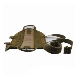 Buy cheap Army Green Adjustable Dog Harness 70cm Tactical Service Dog Vest from wholesalers