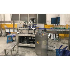 Buy cheap 304 SS Oil Bottle Handle Applicator Inserting Machine Electric Driven from wholesalers