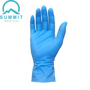 Buy cheap EN455 Latex Free Textured Medical Nitrile Examination Gloves from wholesalers