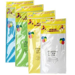 100% Compostable & Biodegradable Tablecloth -Rectangular Transparent White