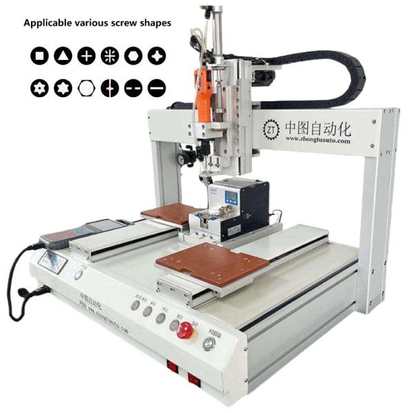Buy cheap Automatic Screw Locking Machine 4 Axis Automated Screw Driving Robot from wholesalers