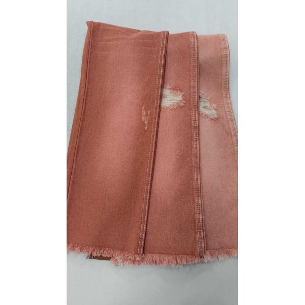 High quality 10.6oz Left Twill RED 10x7 No elastic Denim fabric JSD3023R for wholesale denim