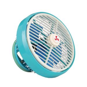 Buy cheap Blue 8 Inch Oscillating 24V Car Fan from wholesalers