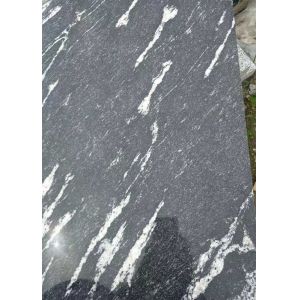 Black Granite Stone Slabs Snow Grey Slab Tile Polished Sawn Flamed Corrosion