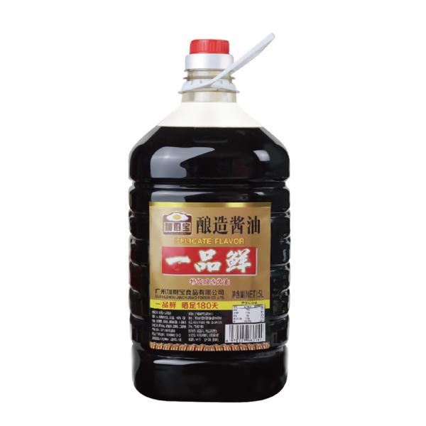 Quality Healthy Chinese 5L Light Shoyu Soybean Sauce Fermented Seasonings ODM for sale