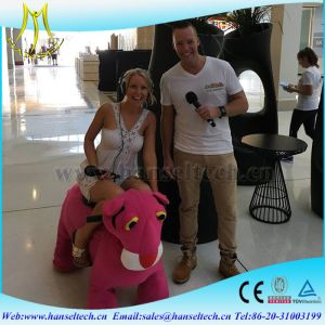 Buy cheap Hansel  factory price  party park ride animal model electric coin operated pony riding toy from wholesalers