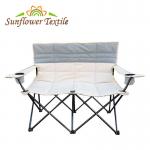 Buy cheap 110x57x87 cm 600D Polyester Fabric Double Camping Chair Outdoor Double Chair from wholesalers