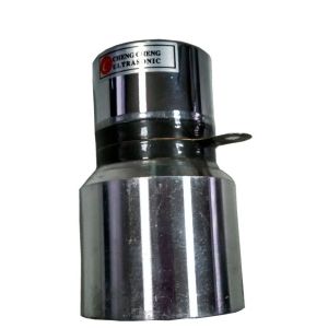 Buy cheap 40K / 80k / 120K Triple Frequency Ultrasonic Cleaning Vibration Transducer from wholesalers
