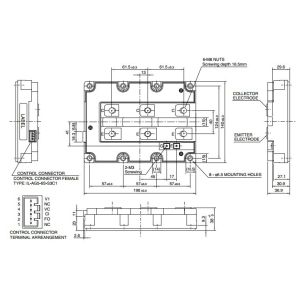 Buy cheap PM1200HCB250-2 High Voltage Intelligent Power Module (1200 Amperes/3300 Volts) MITSUBISHI IGBT Power Module from wholesalers