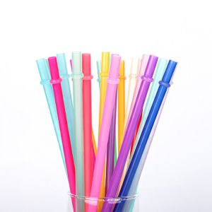 Buy cheap Rainbow Colored Reusable Tritan Plastic Replacement Straws 10.5 In Long from wholesalers