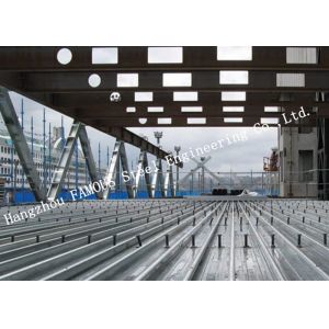 Buy cheap Bondek Alternative Q345 0.8-1.5mm Galvanized Metal Decking product