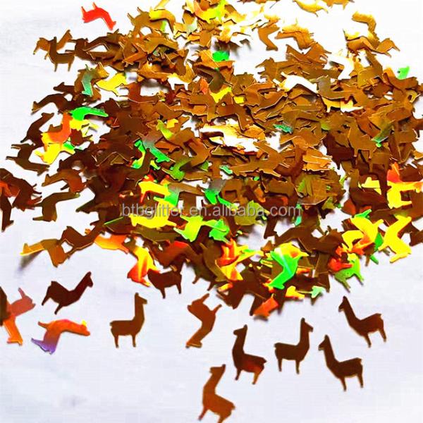 Llama Shape Glitter Camel and Donkey Shapes Must-Have for Thanksgiving Nail Beauty Products