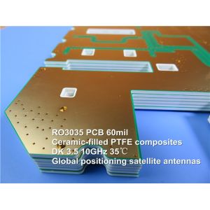 Buy cheap Hybrid High Frequency Multilayer PCB 6-Layer Hybrid PCB Made On 12mil 0.305mm RO4003C and FR-4 from wholesalers