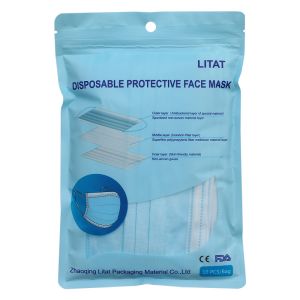 Buy cheap BRC Resealable Zipper Bags Resealable Poly Bags For Mask Packaging from wholesalers