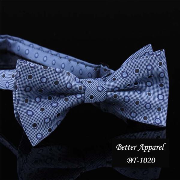 Quality Cheap Blue Polyester Bow Ties for sale