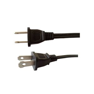 American 2 Prong Ac Power Cord Ul Approval Retractable For Home Appliance