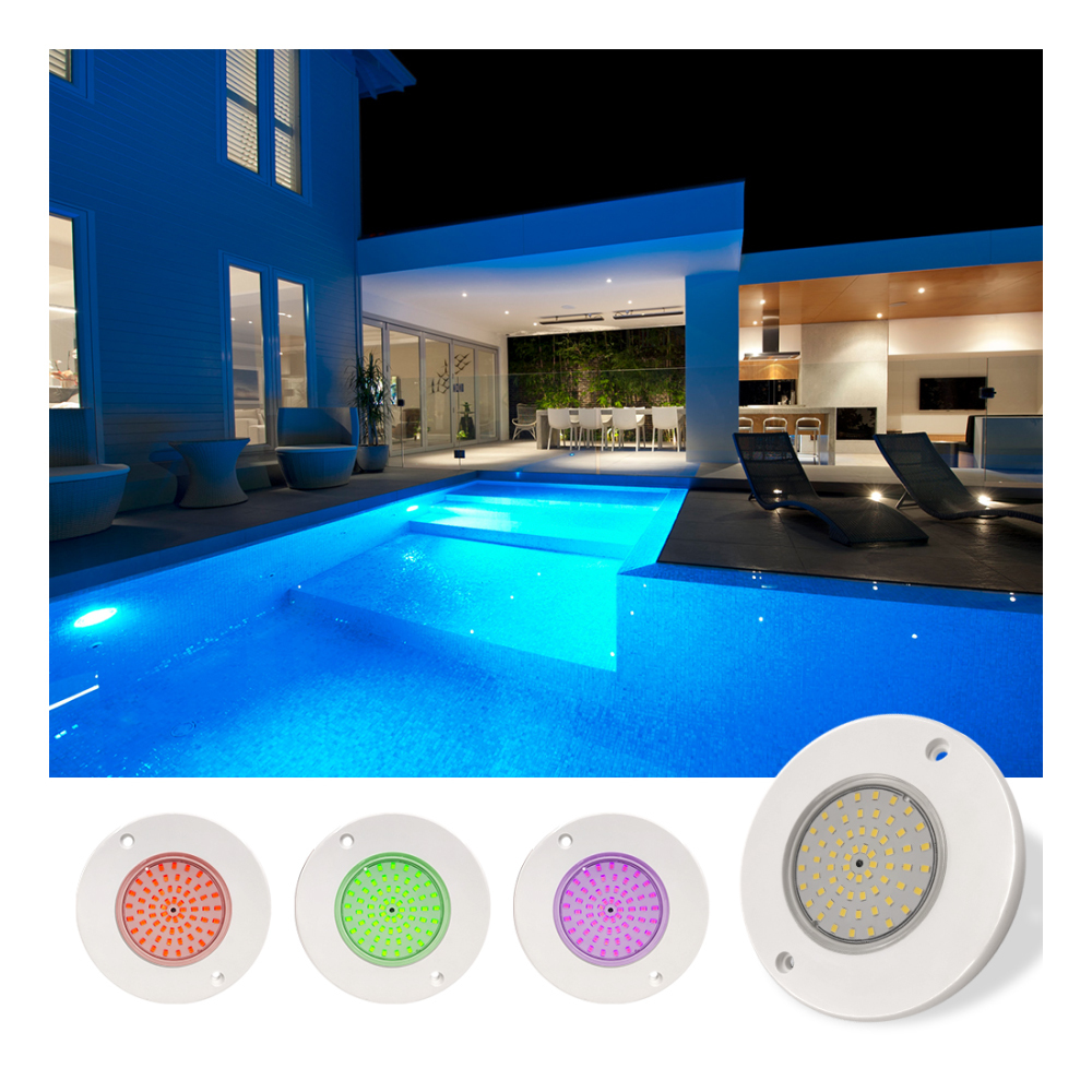 Buy cheap Underwater Led Swimming Pool Lights Ip68 Waterproof Rgb Wifi Remote Control ABS PC Material Ultra Thin Type from wholesalers